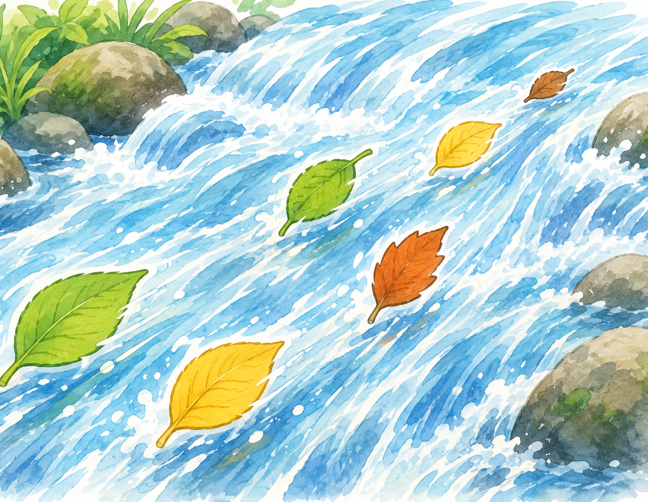 川の流れ
